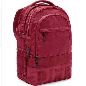 Victoria’s Secret Pink Red Collegiate Backpack
